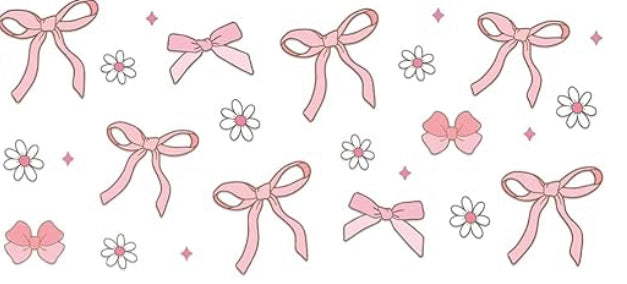 Bows & Flowers Decal