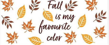 Fall Fav Decal