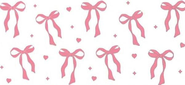 Pink Bows Decal