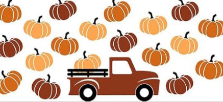 Fall Time Decal