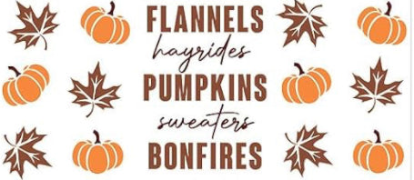 All things Fall Decal