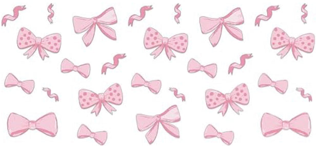 Bows & Dots Decal