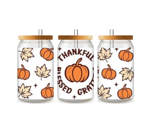 Thankful & Blessed Decal