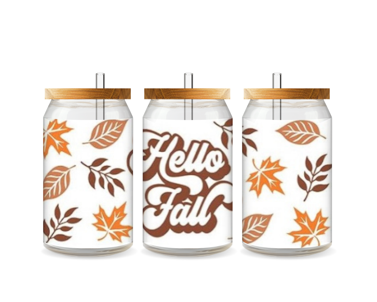 Hello Fall Decal