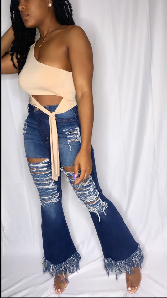 Kiyla Distressed Jeans