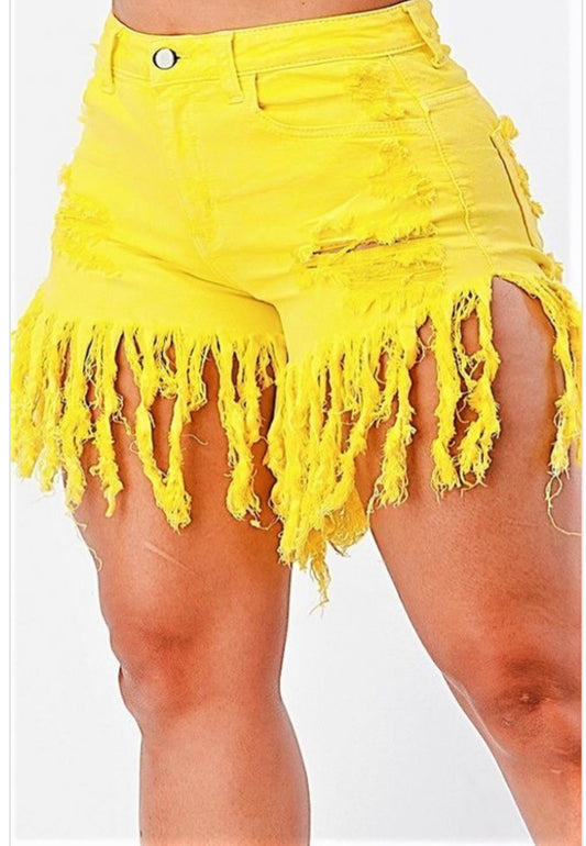 Lemonade Plus Size Shorts