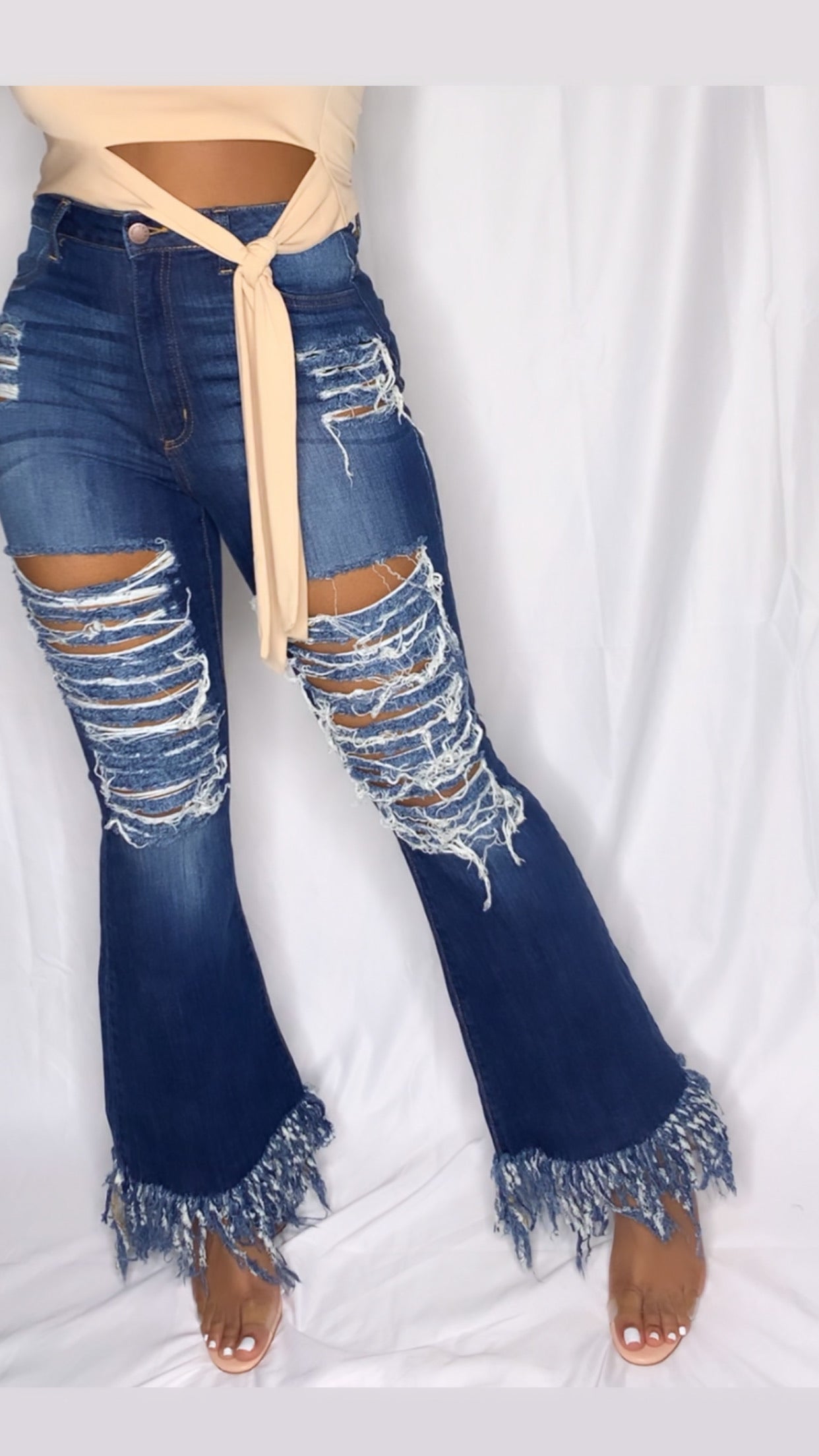 Kiyla Distressed Jeans