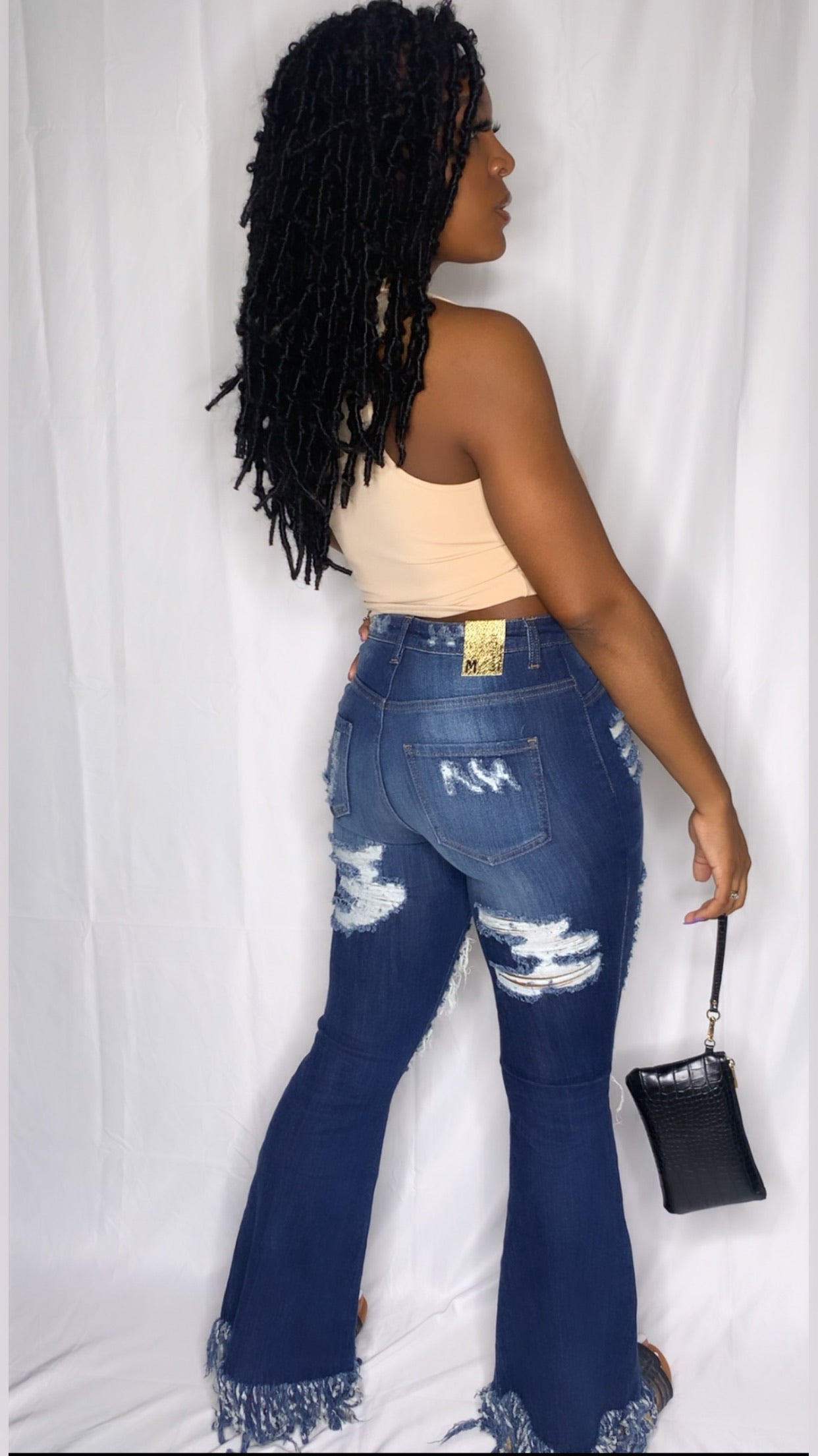 Kiyla Distressed Jeans